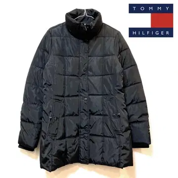 [새상품급] TOMMY HILFIGER(타미힐피거) 하이넥 충전솜 코트