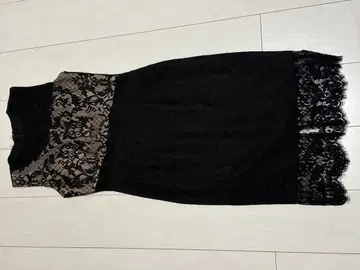 JEWEL 블랙 레이스 드레스