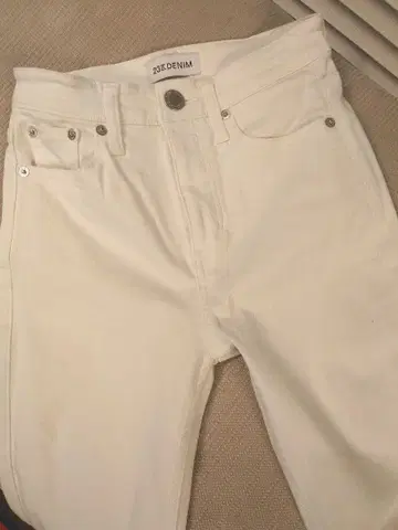 23구 DENIM 화이트 스키니 데님
