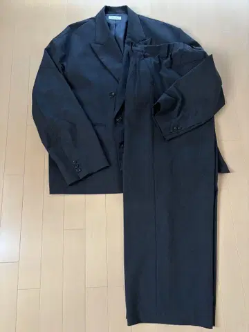 INTER FACTORY 테루- 루즈 더블 자켓 + 슬랙스