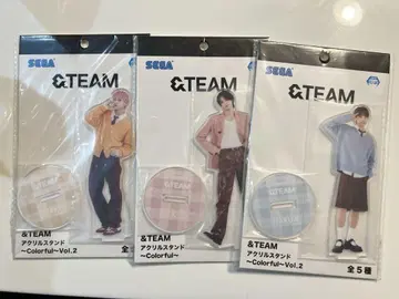 &TEAM 클리어 스탠드 3개 세트