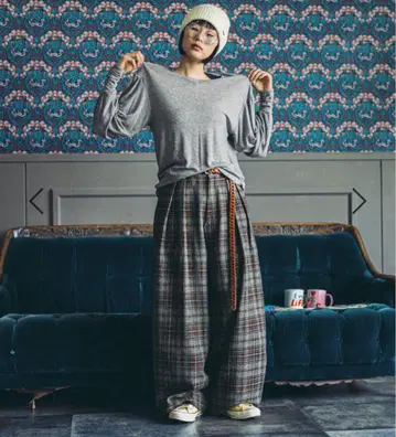 니코앤드 2턱 페인터 모듬 팬츠