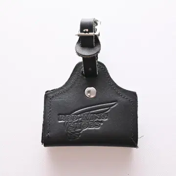 REDWING 레드윙 가죽 로고 네임 홀더 네임택