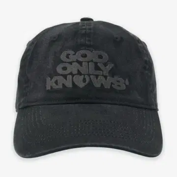 이와타 타카노리 GOD ONLY KNOWS 캡 블랙