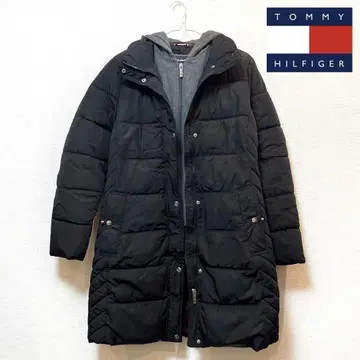 [ 새상품급 ] TOMMY HILFIGER(타미힐피거) 충전솜 롱 코트