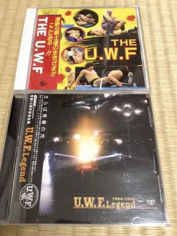 [ 오비 포함 새상품급 ] U.W.F. CD 2장 세트!