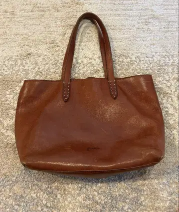 [ 가격 인하 ] 겐텐 genten 토트백 브라운