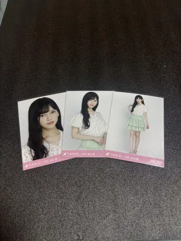 이케다 에이샤 노기자카46 프릴 미니 스커트 홋카이도 공연 3종 컴프