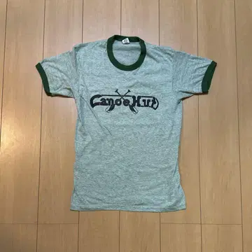 70s Hanes 링거 T셔츠 USA제