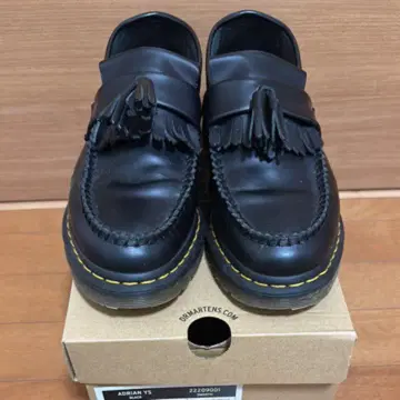Dr.Martens Adrian Yellow Stitch Loafers