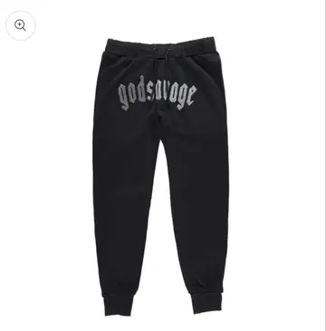 godsavage 조거 팬츠 블랙