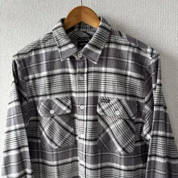 BRIXTON 체크 플란넬 셔츠 M 브릭스톤 긴팔