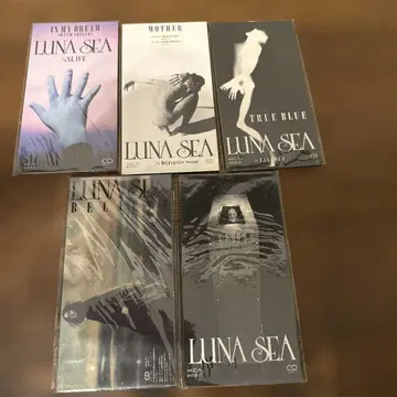 LUNA SEA 싱글 미개봉 5장 세트
