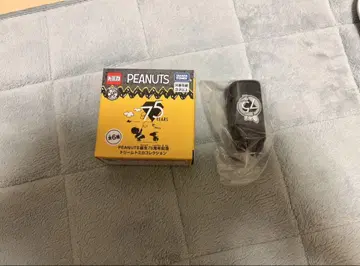 PEANUTS 75주년 기념 토미카 스누피 버스 블랙 SNOOPY
