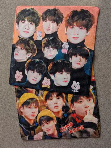BTS Juno Kook 핸드 타월 2개 세트