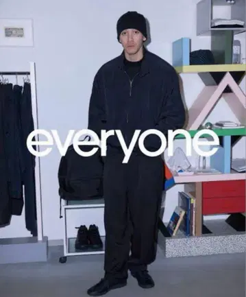 everyone 나일론 실크 오버사이즈 재킷 L 사이즈