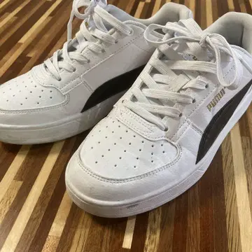 PUMA 화이트 블랙 스니커즈 2.0