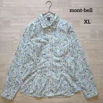 mont-bell 몽벨 WIC.라이트 프린트 롱 슬리브 셔츠 XL