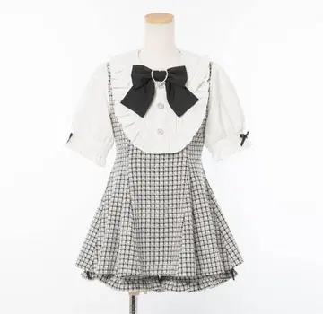 DearMyLove 고급 요크 프릴 비쥬 셋업