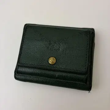 IL BISONTE 일비종떼 3단 폴더형 지갑 그린