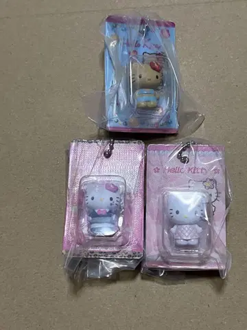 HELLO KITTY 패키지 미니어처 컬렉션 3종 세트