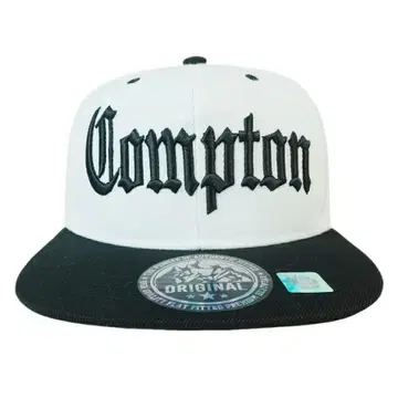 새상품 compton 컴프턴 스냅백 캡 모자 올드 영어