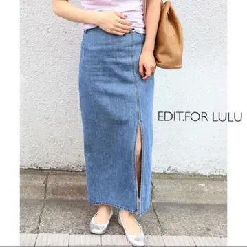 EDIT.FOR LULU 데님 스커트 36