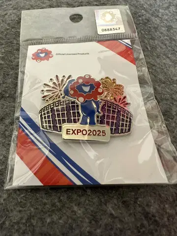 EXPO2025 미니 캐릭터 핀 배지