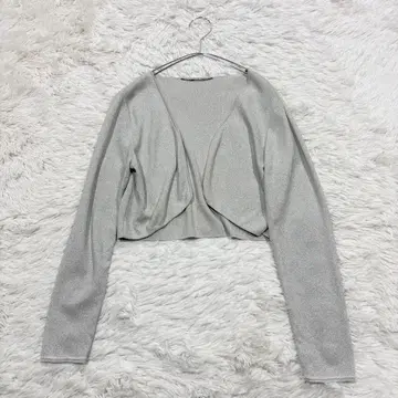 CELFORD 셀포드 라메 볼레로 가디건