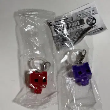 가챠 피코파크 메지루시 액세서리 레드 퍼플