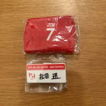 INI XQUARE 마츠다 진 캡슐 토이 리스트 밴드 명찰