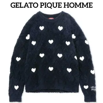 gelato pique homme 하트 자카드 풀오버 젤라피케