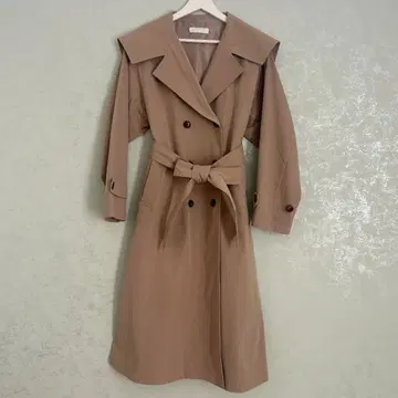 센스 오브 플레이스 어반 리서치 택 포함 새상품 빅 칼라 트렌치코트