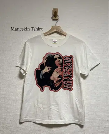 Maneskin Tshirt 화이트 S