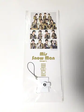 미개봉 새상품 Mis Snow Man 미니 사진 앨범 2010