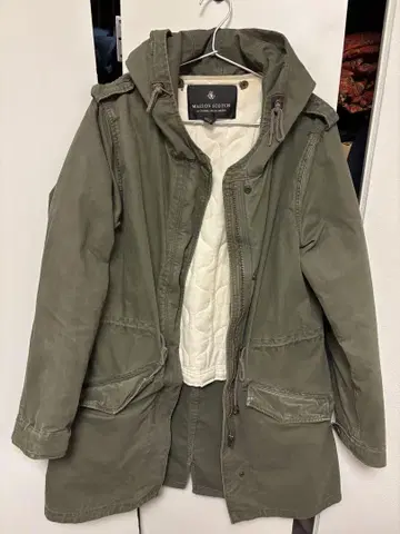 MAISON SCOTCH 모즈 코트 올리브 그린