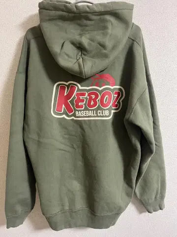 KEBOZ 올리브 후드 부착 후드티