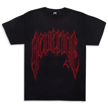 revenge gallery x trippie red T-shirt