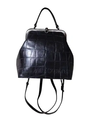 90s jean paul gaultier 가마구치 플레이트 백팩