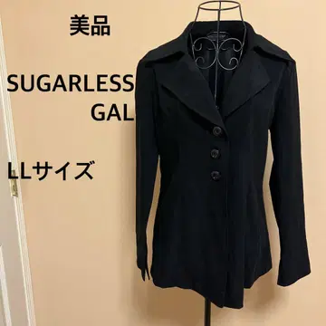 [ 새상품급 ] SUGARLESS GAL/여성용/자켓/블랙/블랙