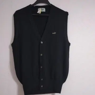 Crocodile 남성용 V넥 니트 베스트 L 사이즈