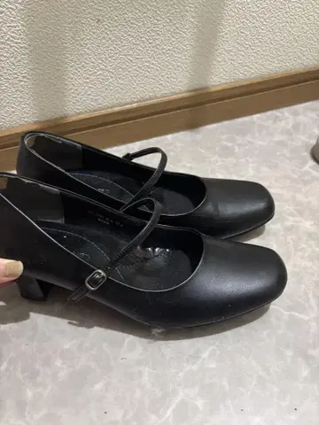 새상품급 펌프스 24cm 여성용 비즈니스 취업활동 블랙