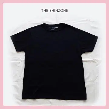 Shinzone 크루넥T셔츠 블랙