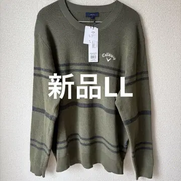 [ 새상품 ] Callaway 편직 크루넥 니트 LL