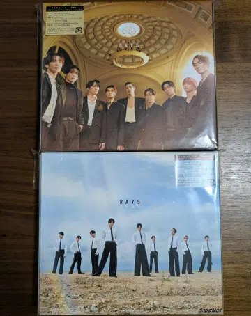 Snow Man RAYS S4 초회반 A B (CD+Blu-ray) 세트