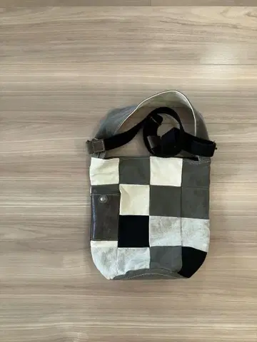 패치워크 디자인 토트백