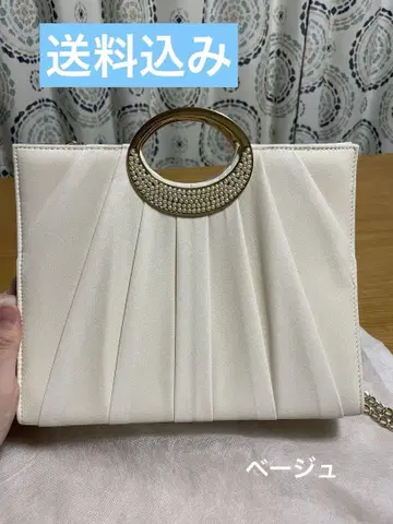 파티 백 핸드백 2way 베이지 결혼식