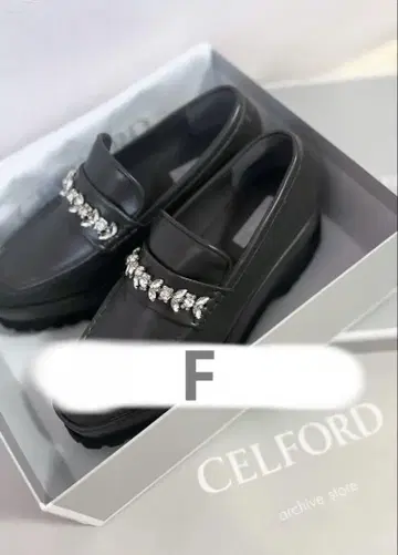 CELFORD 라인 비쥬 로퍼 [ 상자, 종이 봉투, 복조리 포함 ]