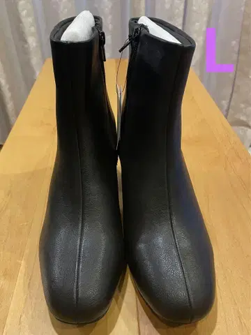 니코앤드 새상품 블록힐 부츠 블랙 L