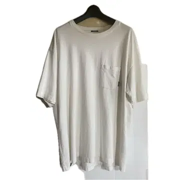 DENHAM 포켓 T셔츠 pack tee L 화이트